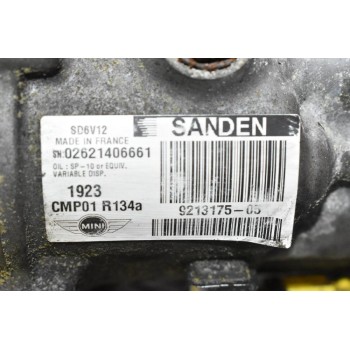 Κομπρεσέρ Aircondition - A/C Mini Cooper SD 2.0D N47C20A 2010-2016 9213175-05