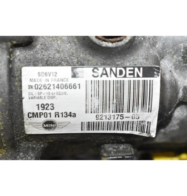 Κομπρεσέρ Aircondition - A/C Mini Cooper SD 2.0D N47C20A 2010-2016 9213175-05