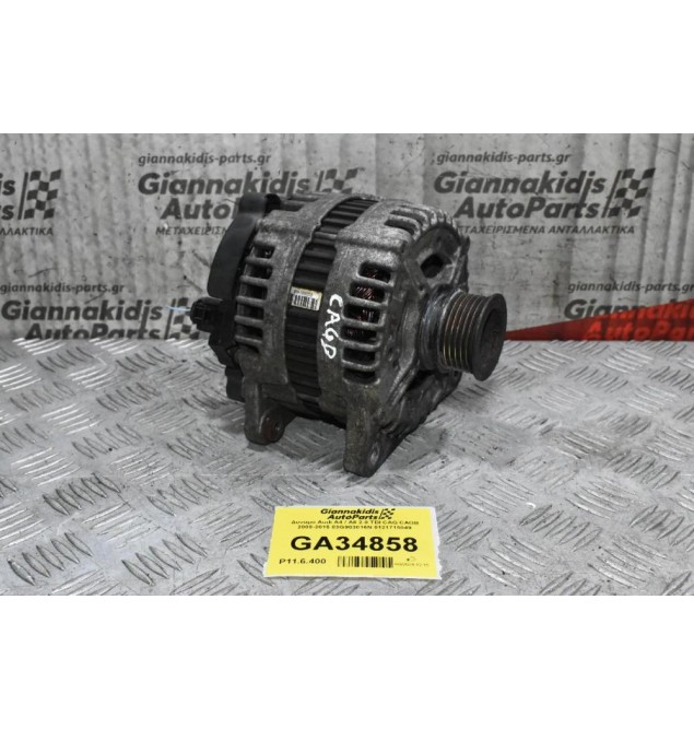 Δυναμό Audi A4 / A6 2.0 TDI CAG CAGB 2008-2015 03G903016N 0121715049