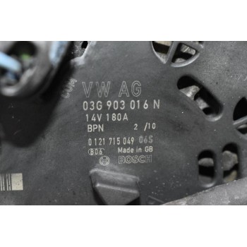 Δυναμό Audi A4 / A6 2.0 TDI CAG CAGB 2008-2015 03G903016N 0121715049