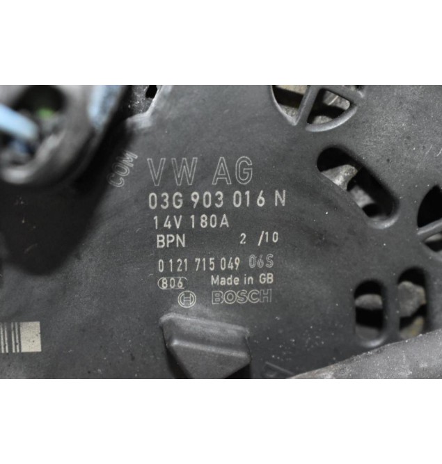 Δυναμό Audi A4 / A6 2.0 TDI CAG CAGB 2008-2015 03G903016N 0121715049