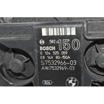 Δυναμό Bmw 3 E90 E91 N46B20AC 2005-2012 BOSCH 7532966-03 0124525059 150A