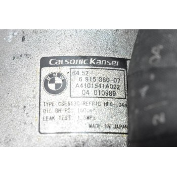 Κομπρεσέρ Aircondition Bmw 1  1.6 E87 116i N45B16A / N46B20 2004-2011 CALSONIC A4101541A022 6915380-07 (E90)