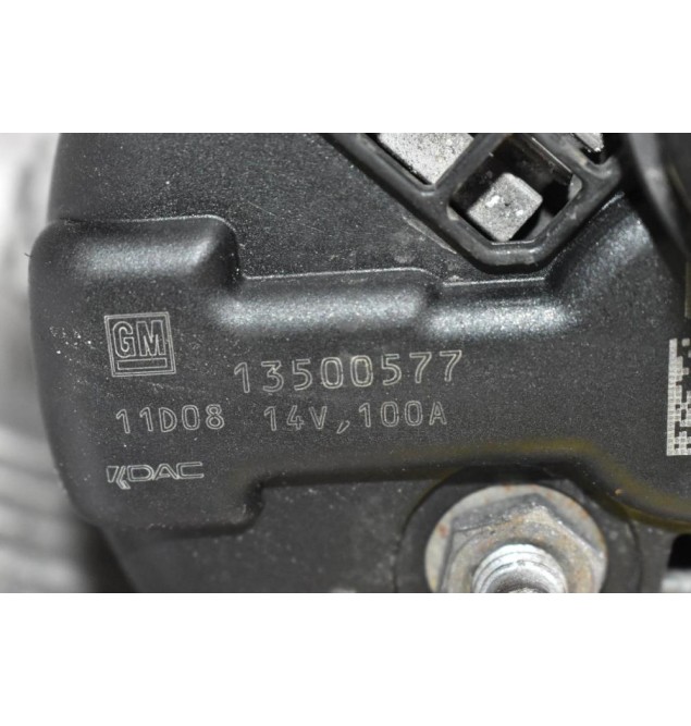 Δυναμό Chevrolet Cruze 1.6 F16D4 2009-2017 13500577 100A