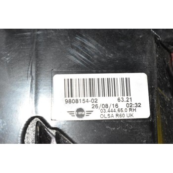 Φανάρι Πίσω Δεξιό Mini Countryman R60 2011-2016  9808154-02