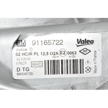 Φανάρι Εμπρός Δεξί Opel Vivaro 2001-2007 91165722 (Renault Trafic)