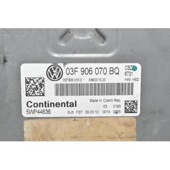 Εγκέφαλος Volkswagen Polo 1.2 TSI CBZ 2005-2015 CONTINENTAL 03F906070BQ 5WP44636