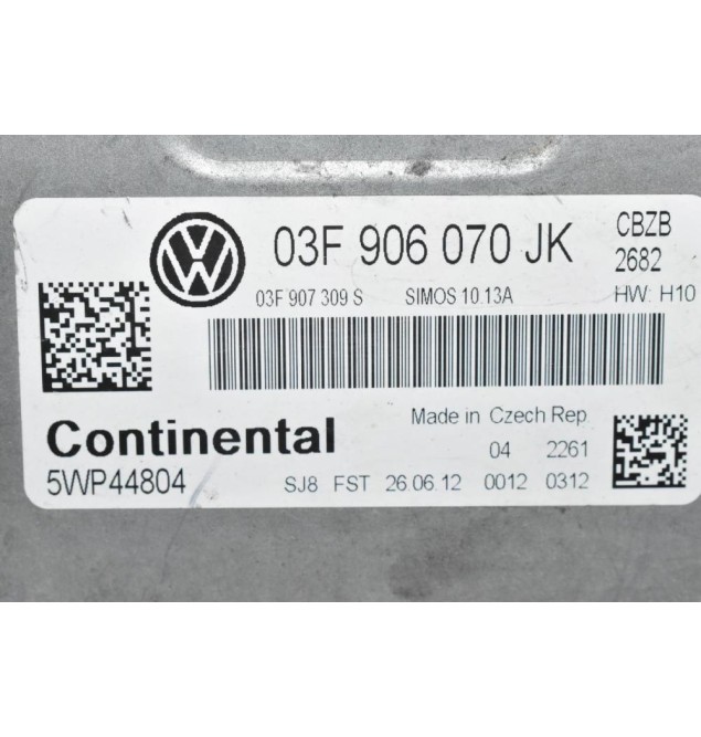 Εγκέφαλος Volkswagen Polo 1.2 TSI CBZ 2005-2015 CONTINENTAL 03F906070JK 5WP44804