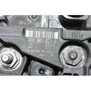 Δυναμό Volkswagen Polo /Seat Ibiza 1.6 16v BTS 2006-2012 03C903023D 0124325128