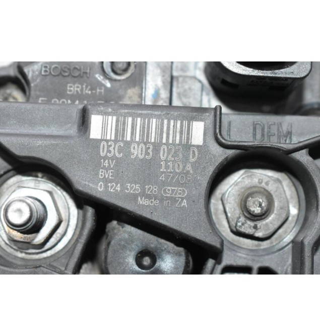 Δυναμό Volkswagen Polo /Seat Ibiza 1.6 16v BTS 2006-2012 03C903023D 0124325128