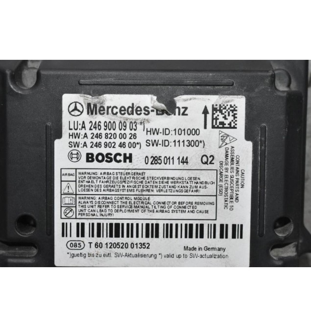 Εγκέφαλος Αερόσακων Mercedes-Benz A-Class W176 - W246 2012-2018 2469000903