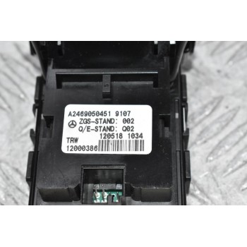 Κουμπί Χειροφρένου Mercedes-Benz B Class W246 W242 2011-2021 2469050451 (Ελαφρός Φθαρμένο)