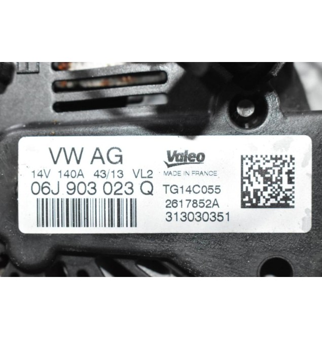 Δυναμό Volkswagen Tiguan - TT 2.0 CCZ 2007-2017 06J903023Q 2617852A 140A