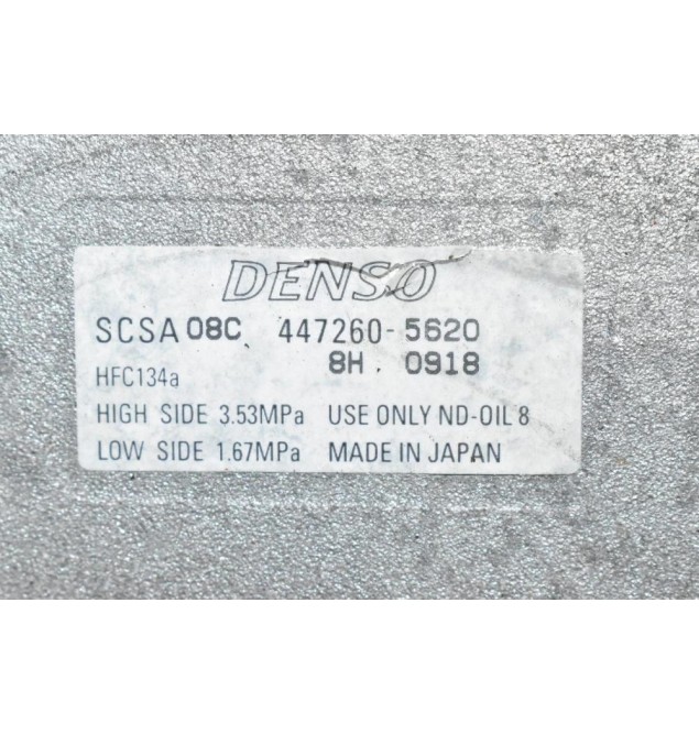Κομπρεσέρ Aircondition - A/C Daihatsu Terios 1.3 K3 2006-2014 DENSO 447260-5620 HFC134a