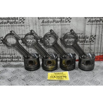 Πιστόνια - Μπιέλες Κινητήρα Nissan Qashqai 1.5 DCI K9KA636 2005-2015 (Renault Kangoo - Clio) (Διάμετρος Πιστονιού 76)(Πείρος 26)