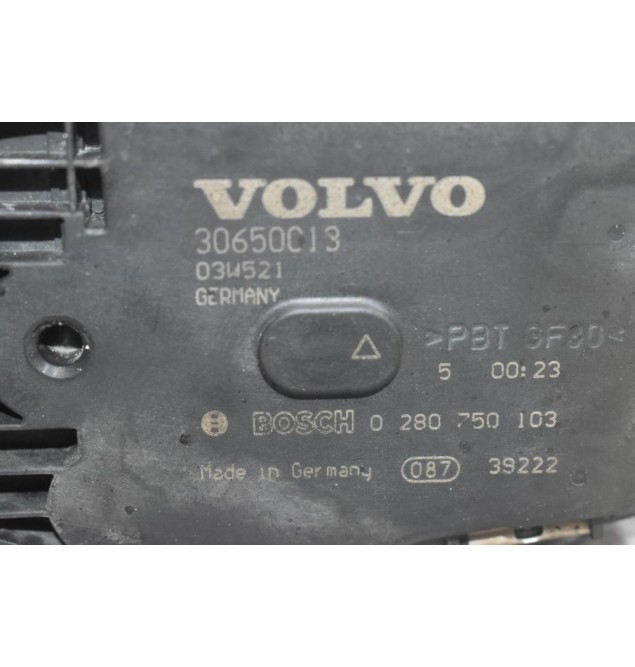Πεταλούδα Γκαζιού Volvo S70 V70 S60 30650013 BOSCH 0280750103
