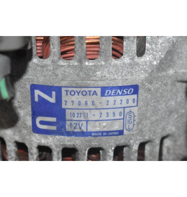 Δυναμό Toyota Celica / Corolla 1.8 2ZZ-GE 2000-2007 DENSO 27060-22200 102211-2350