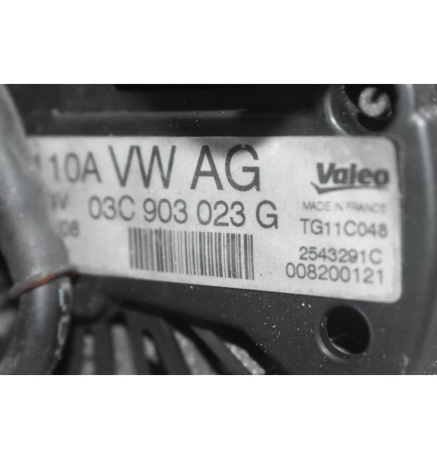 Δυναμό Volkswagen Golf VI 1.4 TSI CAX 2007-2014 VALEO 03C903025G 110A
