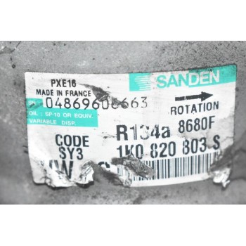 Κομπρεσέρ Aircondition A/C Skoda Octavia - A3 - Golf 2.0 TDI BKD 2000-2007 04869606663 1K0820803S