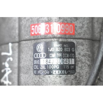Κομπρεσέρ Aircondition A/C Volkswagen Golf IV 1.6cc 8V AKL 1998-2004 1J0820803G (SEAT - AUDI A3)