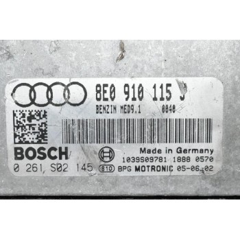 Εγκέφαλος Audi Audi A4 2.0 TFSI BGB 2004-2010 BOSCH 8E0910115J 0261S02145