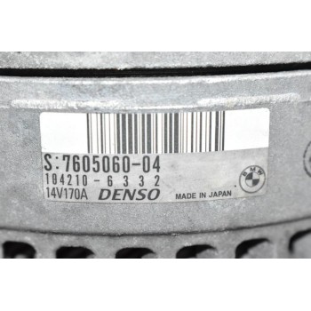 Δυναμό Bmw 316 318 118 116 114 120 (F20/21) N13B16A 2010-2018 DENSO 7605060-04 104210-6332