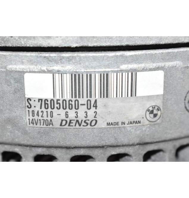 Δυναμό Bmw 316 318 118 116 114 120 (F20/21) N13B16A 2010-2018 DENSO 7605060-04 104210-6332