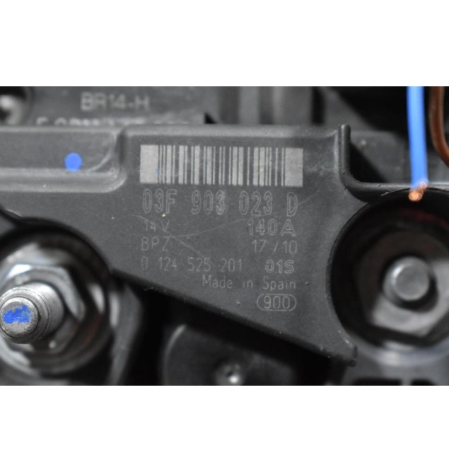 Δυναμό Volkswagen Polo 1.2 TSI CBZ 2008-2018 03F903023D (Seat Ibiza) (Skoda)