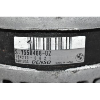 Δυναμό Bmw N43B20 - N43B16 2005-2010 7550468-02 104210-6021 170A