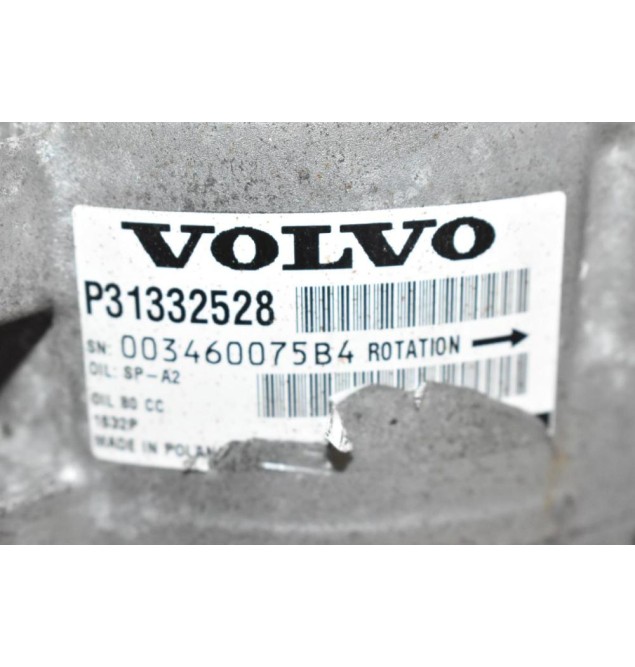 Κομπρεσέρ Aircondition - A/C Volvo S60 V60 2010-2015 31332528