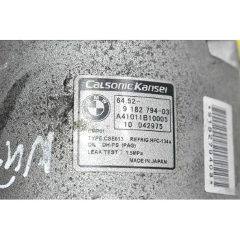 Κομπρεσέρ Aircondition - A/C Bmw 1.6 116i 316i 122PS N43B16AA 2007-2011 CALSONIC 9182794-03 A41011B10005