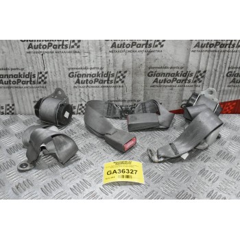 Ζώνες Πίσω Καθισμάτων Σετ Toyota Hilux KUN 2005-2015 (73360-0K050)