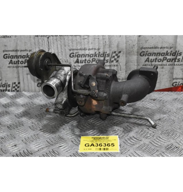Turbo / Τουρμπίνα Mitsubishi Pajero - L200 2.5 4D56 1997-2005 49135-02652 TF035HL2-12GK2-VGK 010806236