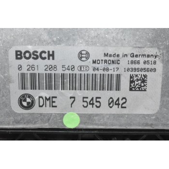 Εγκέφαλος Bmw E87/E90 2.0 N46B20B  2004-2008 0261208540 1039S05609