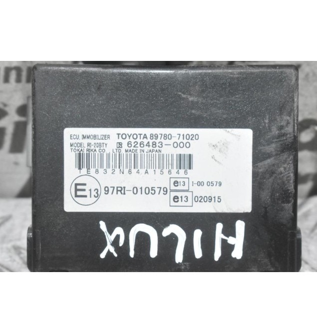 Πλακέτα Immobilizer Toyota Hilux 2002-2010 D4D 89780-71020