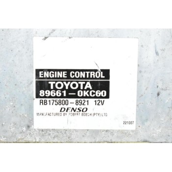 Εγκέφαλος Toyota Hilux KUN 1KD 2005-2012 89661-0KC60  RB175800-8921