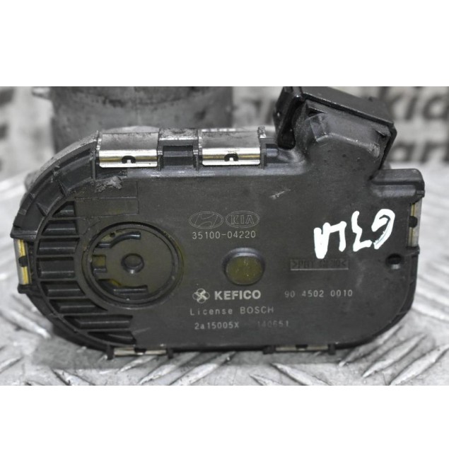 Πεταλούδα Γκαζιού Kia Picanto Hyundai i10 1.0 G3LA 2011-2017 35100-04220