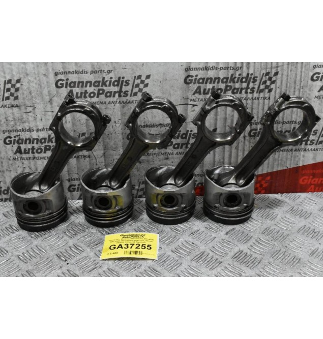 Πιστόνια + Μπιέλες Mitsubishi L200 4D56 1997-2001 (Εξωτερικη Διάμετρος 91mm) (Πείρος 32mm) (4 Τεμάχια)