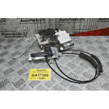 Κλειδαριά+Χερούλι Εσωτ. Εμπρός Δεξιά Ford Ranger/Mazda BT50 2005-2012 (2+4pins)