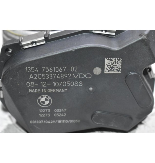 Πεταλούδα Γκαζιού Bmw Σειρά 3 - 1 E87 E90 N43B16 2005-2010 A2C53374892 7561067-02