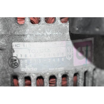 Δυναμό Toyota Hilux 2.4 2L-T 1990-2001 27040-54450 100213-2480 (Εξόστερ μπροστά)
