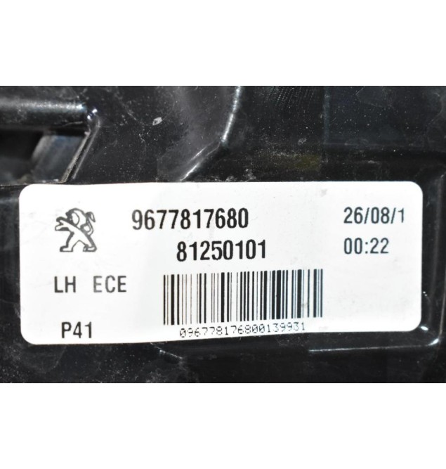 Φανάρι Πίσω Αριστερά Peugeot 308 2014-2020 9677817680