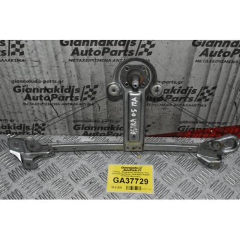 Γρύλλος - Μηχανισμός Παραθύρου Πίσω Αριστερά Opel Astra  2004-2009 13100421 13100420 (Μηχανικός)