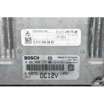Εγκέφαλος Mitsubishi Canter Fuso 3.0 Bosch Euro6 4P10T4 2010-2017 0281020173 MK667731 A0114487140 EDC17