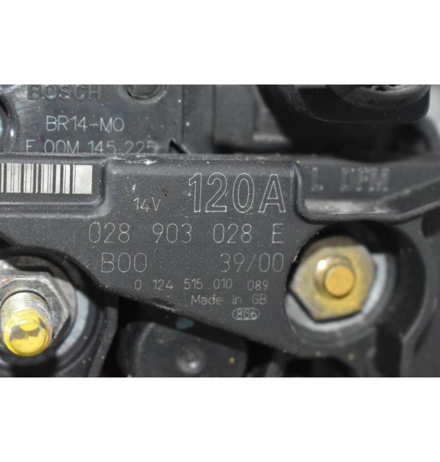 Δυναμό Audi TT - S3 1.8T 20v BAM 1998-2006 028903028E 120A (Seat Leon Cupra)
