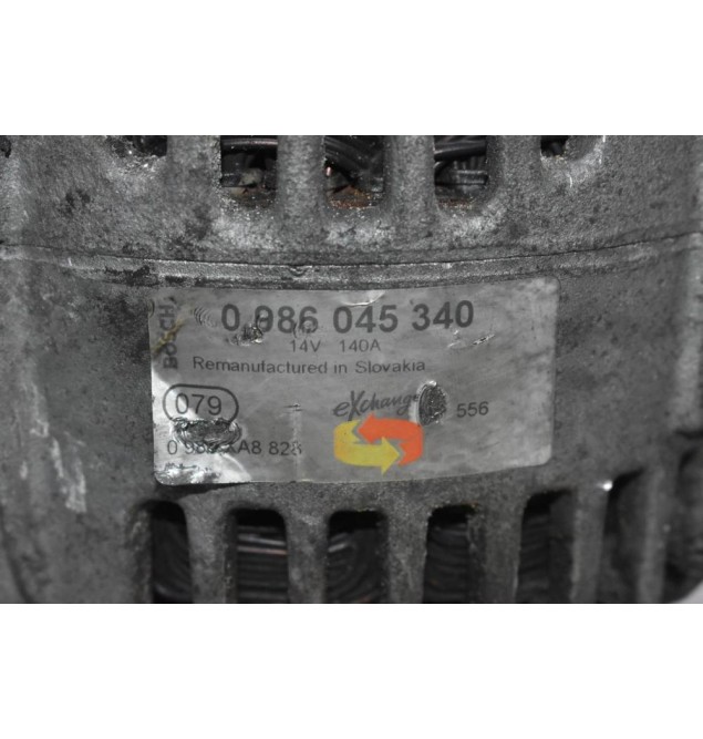 Δυναμό Volkswagen Golf BKC 1.9Tdi 2003-2010 0989045340 (BXE BLS) (A3/Touran/Οctavia)