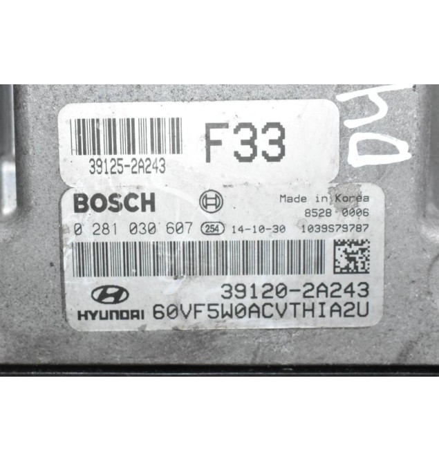 Εγκέφαλος Hyundai i40 1.7 CRD D4FD / D4FC 2011-2022 BOSCH 39120-2A243 0281030607