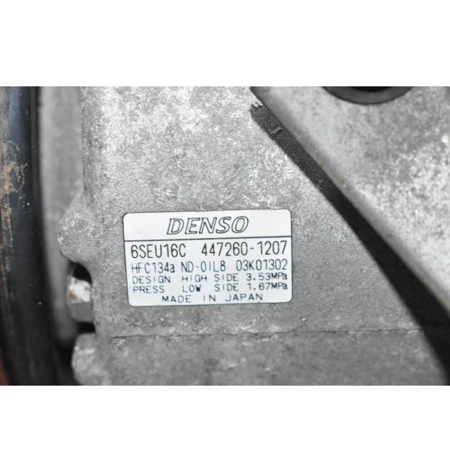 Κομπρεσέρ Aircondition - A/C Toyota RAV 4 2006-2011 1AZ DENSO 447260-1207
