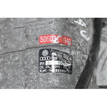 Kομπρεσέρ Aircondition A/C Audi A3 1.8T AGU 2000-2008 1J0820803A 867J996610 (Seat 20VT - Volkswagen 20VT - Skoda 20VT)