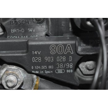 Δυναμό Audi A3 1.8T AGU 2000-2003 028903028D 0124325003 90A (Volkswagen - Seat - Skoda)